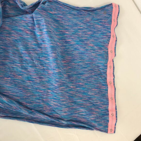 IVIVVA ~ GIRLS DANCE INFINITY SCARF WRAP ~ BLUE PINK - Picture 2 of 4